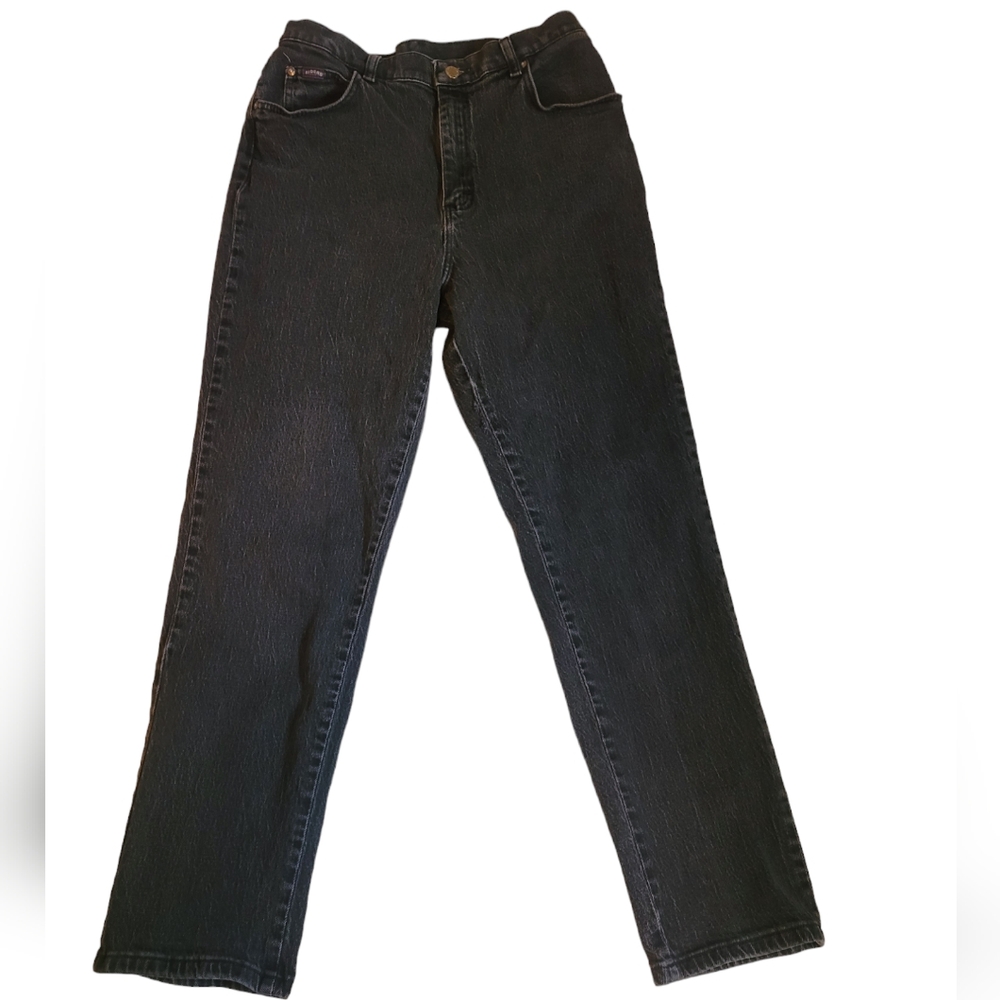 Women's Riders Denim Jeans Black Sz 14M